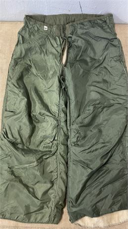 USA Military Insulated Trouser Liner - Sz Regular/Small