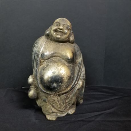 Vintage Cast Metal Buddha from Japan