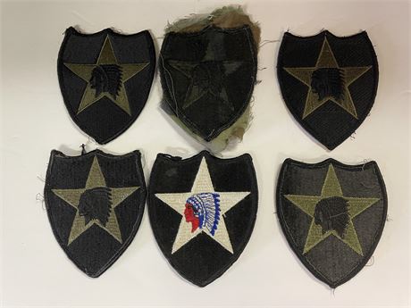 USA Army 2nd Infantry Division Arm Patches