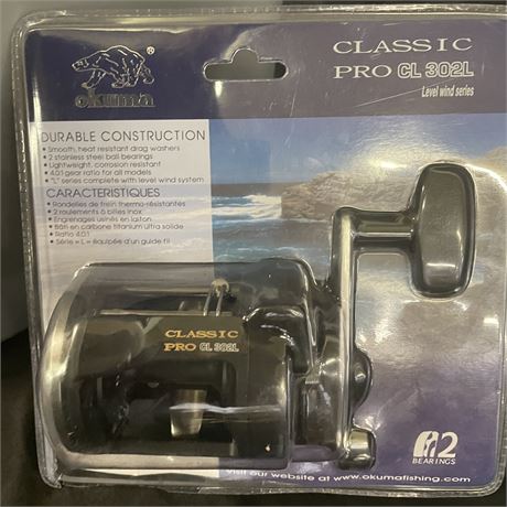 New Okuma Classic Pro Star Drag Reel