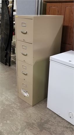 4 Drawer File Cabinet - 15x29x52