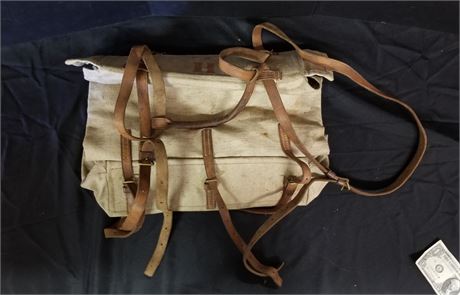 Vintage Cavalry Rock Island Arsenal Canvas Bag