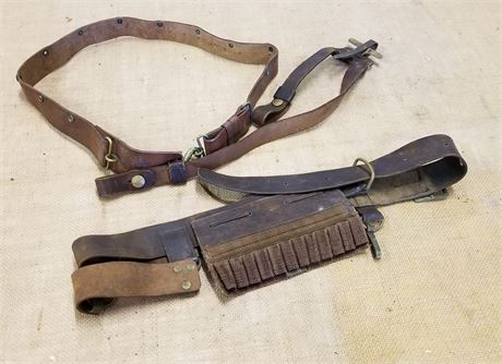 Assorted Vintage Cavalry Belts