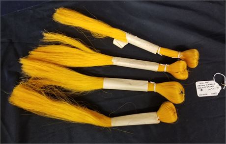 Yellow Cavalry Helmet Plumes