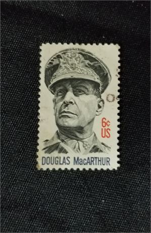 Genuine 6 Cent Douglas MacArthur Stamp