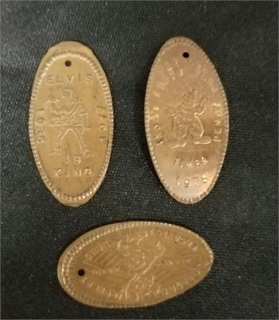 1937 Collectible Copper Tokens...1 with Mickey Mouse