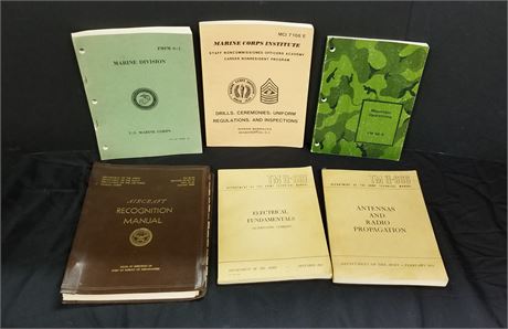 Assorted Military Training Manuals
