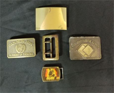 Collectible Military Buckles
