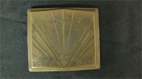 Rare 1940 Nippon XII Olympics Tokyo Cigarette Case