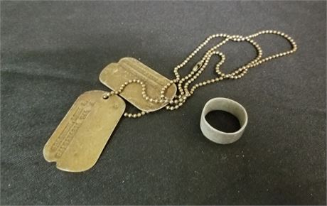 Military ID Tags & Ring