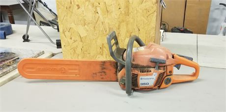 18" Husqvarva 350 Chainsaw...Starts & Runs