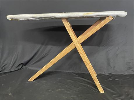 Vintage Wooden Ironing Board