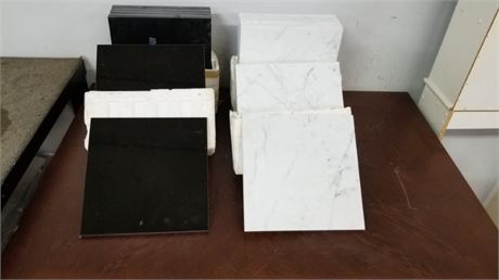 12x12 Polished Carrara Gioia Polished Marble Floor Natural Stone Tiles -40 count