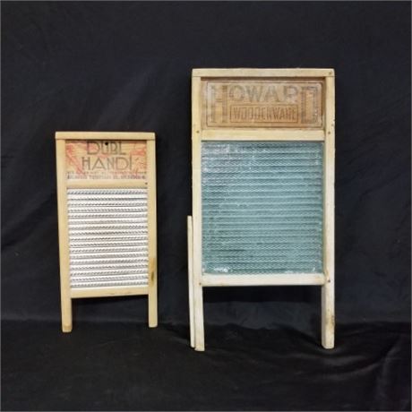 Vintage Washboard Pair