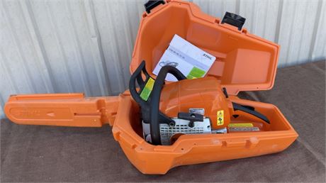 Stihl MS390 Chainsaw & Case...Will Not Start