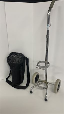 Oxygen Tank Cart & Shoulder Bag
