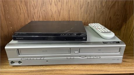 2 DVD Players & Remote