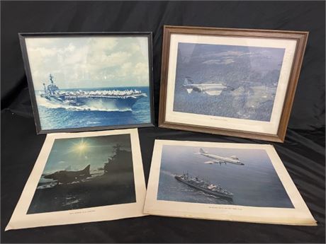 Assorted Fighter Jet & Aircraft Carrier Pictures