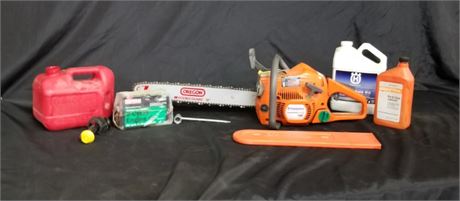 Husqvarna 142 Chainsaw + Extras