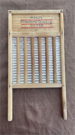 Vintage Montgomery Wards Washboard