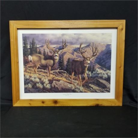 Brent R Todd "Squaw Peak Pass" Signed & Numbered Print - 31x24