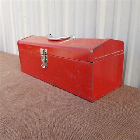 Metal Tool Box - 21x8x9