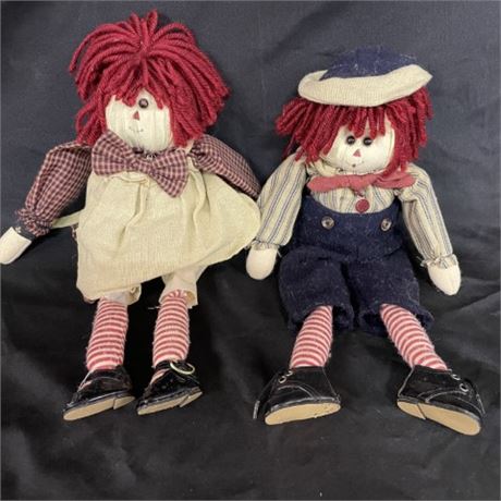 2 Rag Dolls