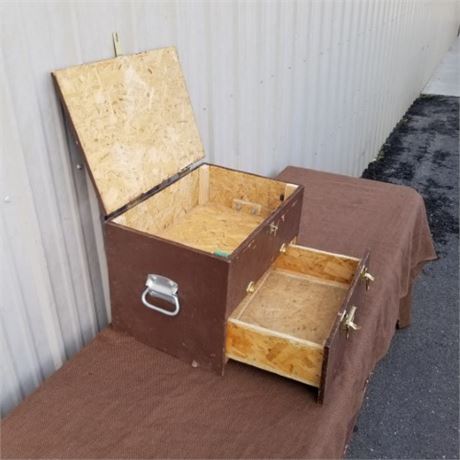 Wood Tool Caddy - 20x14x14