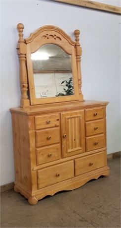 Nice Dresser & Mirror -  50x18x82