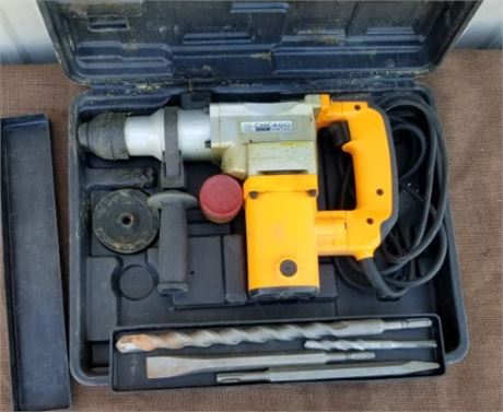 Chicago 1" SDS  Rotary Hammer, Case, & Bits