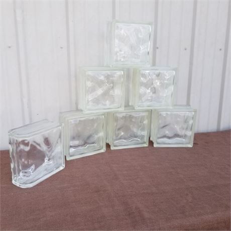 7pcs Glass Block - 8x8