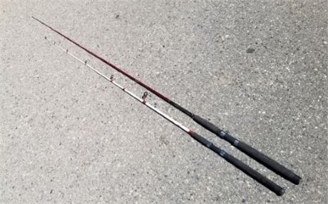 (2) 8 - 25lb Fishing Rods