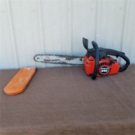 18" Homelite 240 Chainsaw...Will Not Start