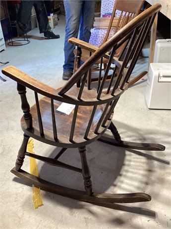 Wooden Rocking Chair with arms