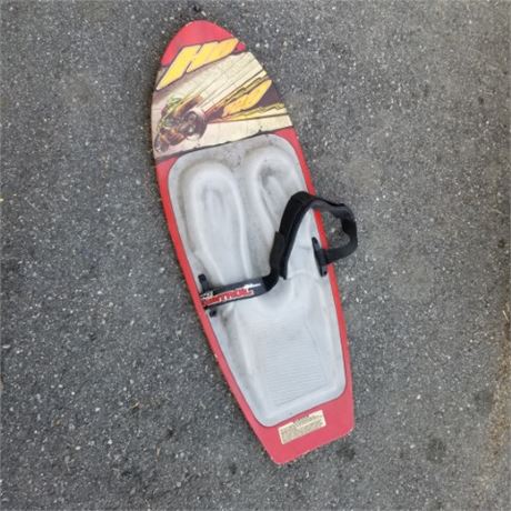 50" Knee Board...Needs Strap Bracket Screw