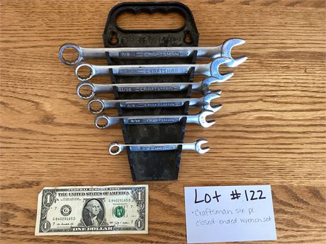 Craftsman Closed-ended Wrench Set