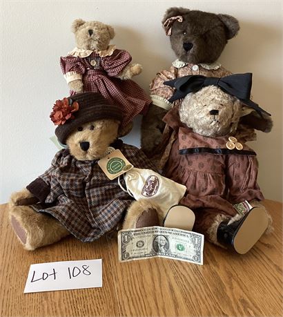 Plush Boyds Bears