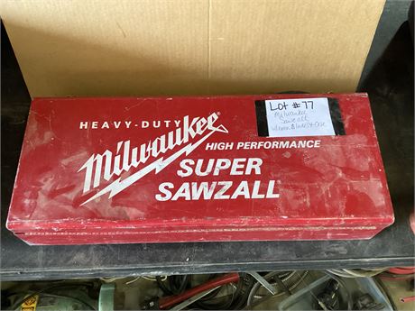 Milwaukee Sawzall