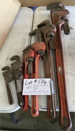 Pipe Wrench Set