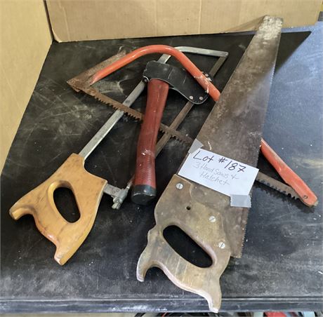 Handsaws & Hatchet