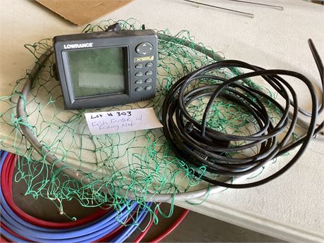 Fishing Net & Fish Finder