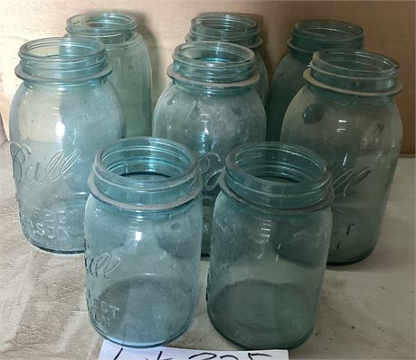 (8) Ball Mason Jars