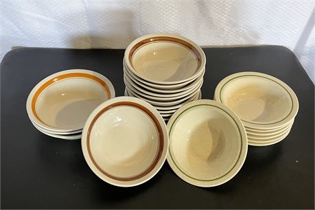 Assorted Stoneware Bowls