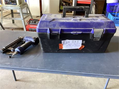 Brad Nailer w/Tool Box