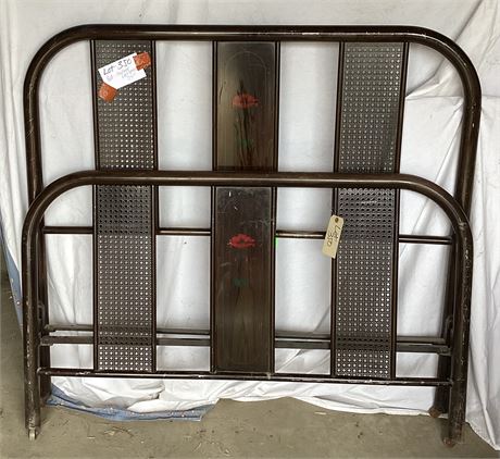 Iron Bed - Head & Foot Board