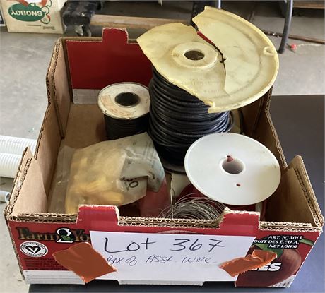 Box of Assorted Wire