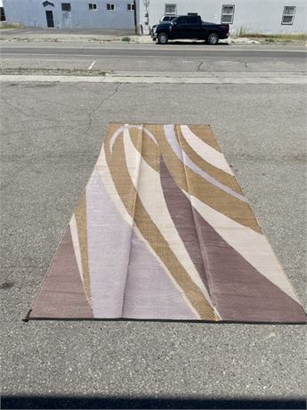 Large RV Mat w/ Storage Bag - 226"x 95"