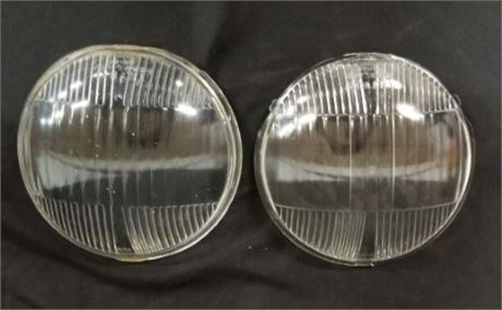 1938 Chevy Tilt - Ray Headlight Lenses - Fits 1/2 Ton Chevy 1938