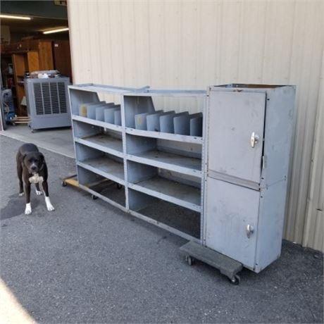 Parts/Tool Rack For A Van - 92x12x48