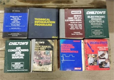 Assorted Automobile Repair Manuals